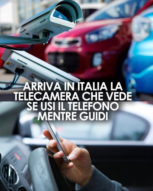 In Italia arriva la nuova telecamera in grado di rilevare l’uso del cellulare al volante. Ecco dove si trova e come opera