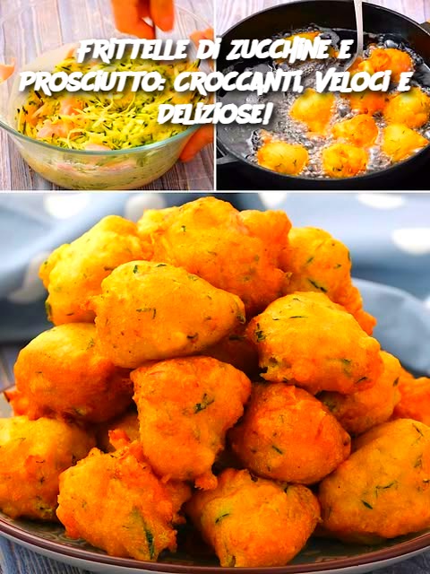 Frittelle di Zucchine e Prosciutto: Croccanti, Veloci e Deliziose!