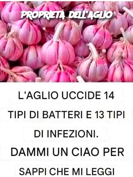 Proprietà dell’aglio