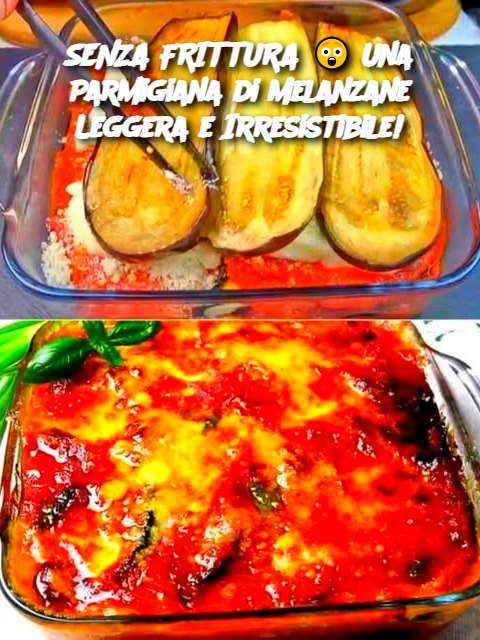 SENZA FRITTURA 😲 Una Parmigiana di Melanzane Leggera e Irresistibile!