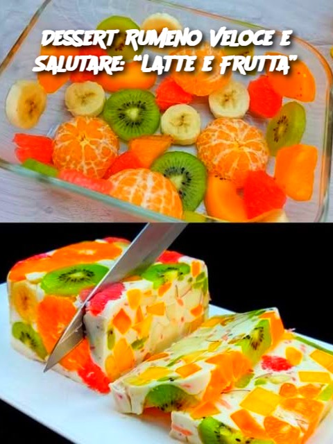 Dessert Rumeno Veloce e Salutare: “Latte e Frutta”