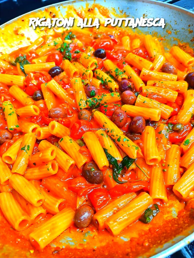 Rigatoni alla Puttanesca