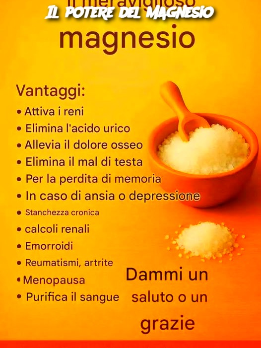 Il potere del magnesio