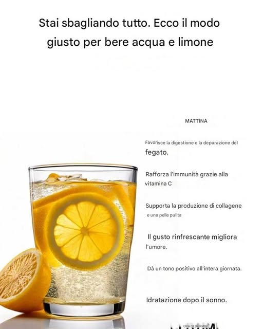 Bevi acqua e limone nel modo giusto: semplice guida per trarne davvero beneficio