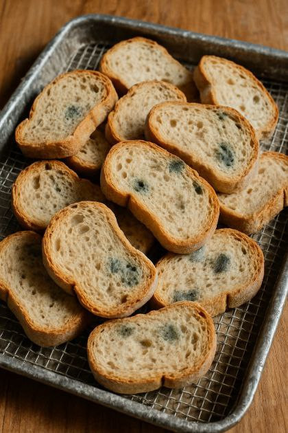 Ho tirato fuori del pane raffermo dalla dispensa. Mia suocera dice che è uno spreco non usarlo, ma a me sembra una cosa orribile. Cosa dovrei fare?