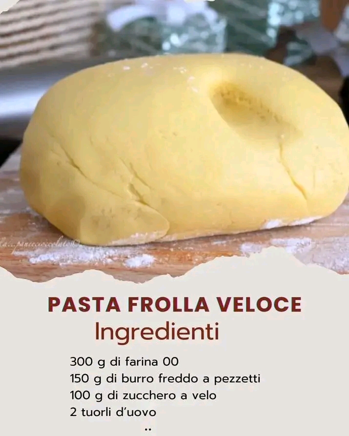 Pasta Frolla Veloce La Base Perfetta