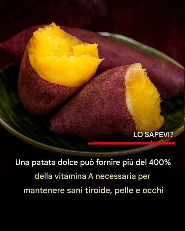 PATATA DOLCE: UNA POTENTE FONTE DI VITAMINA