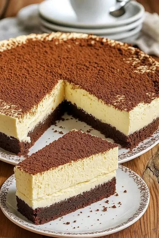 Torta senza cottura in 10 minuti: un dessert magico!😍