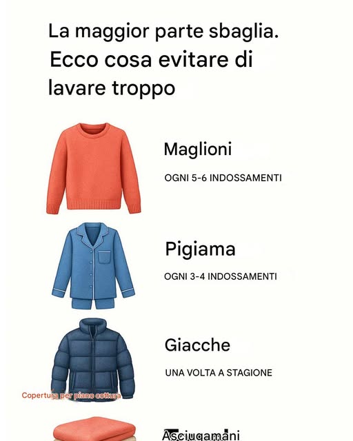 La maggior parte delle persone sbaglia. Ecco cosa evitare di lavare troppo