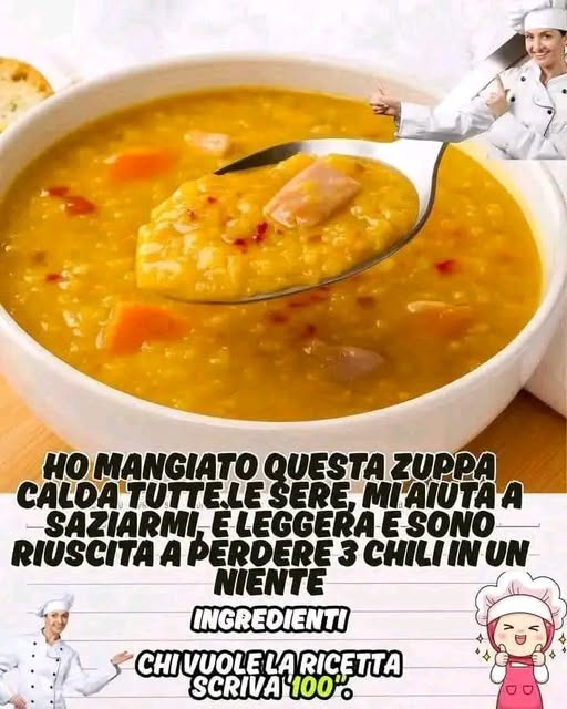 Zuppa Dimagrante Calda e Sazia