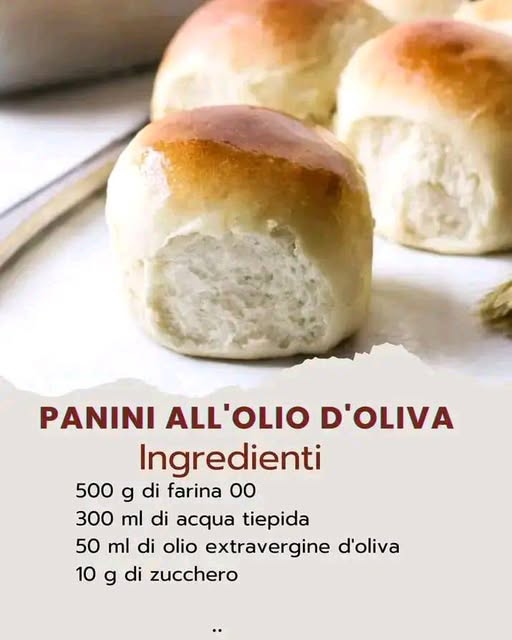 Panini all Olio dOliva