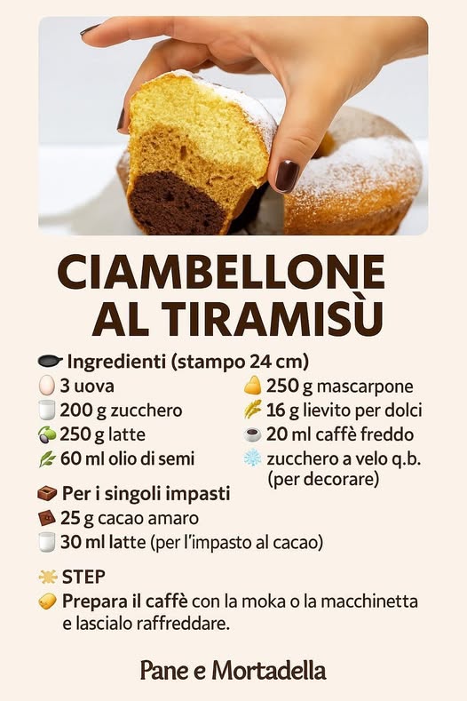 CIAMBELLONE AL TIRAMISÙ