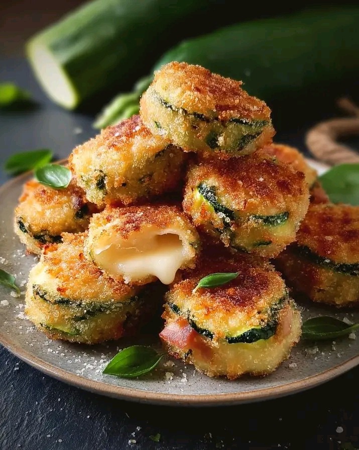 Fagottini di Zucchine Croccanti e Filanti