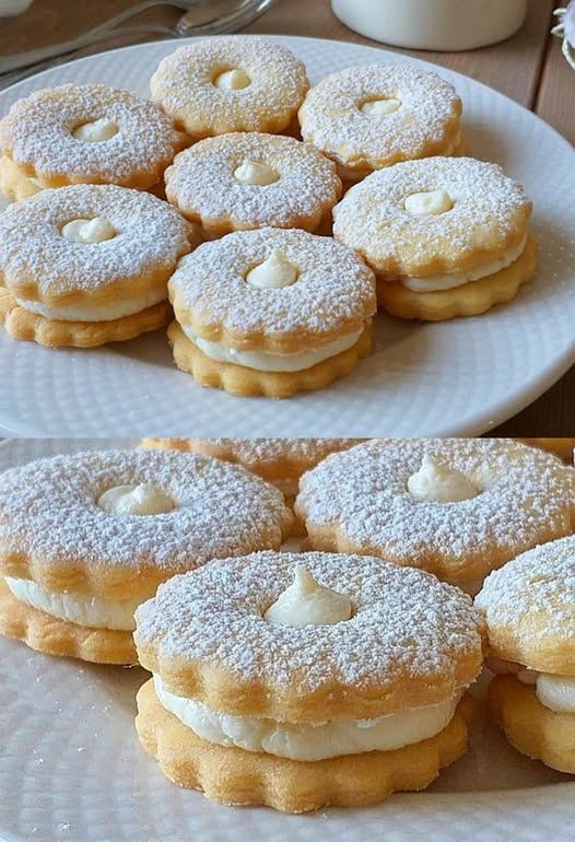 Questi sono dei biscotti al cioccolato bianco assolutamente da provare