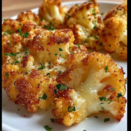 Cavolfiore al forno con formaggio: delizioso e incredibilmente croccante!