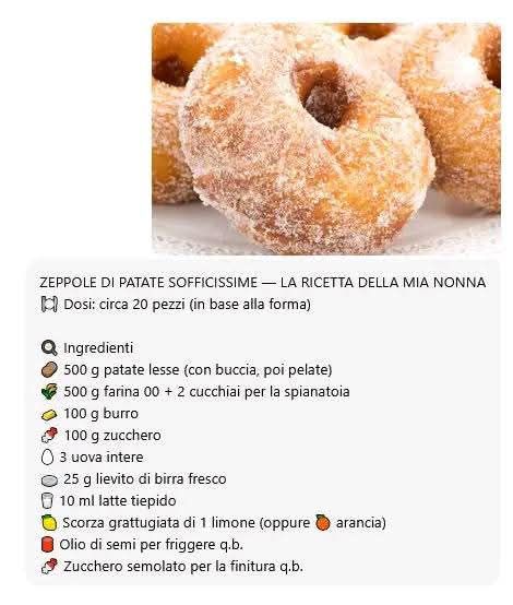 ZEPPOLE DI PATATE SOFFICISSIME — LA RICETTA DELLA MIA NONNA