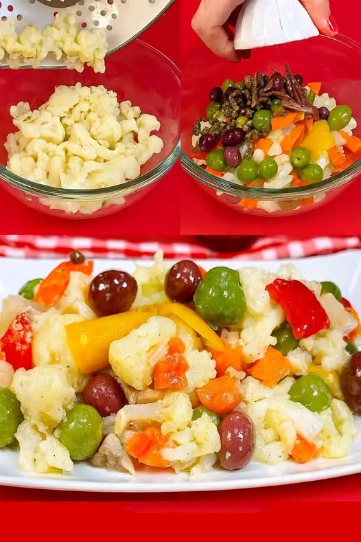 La mia insalata di rinforzo