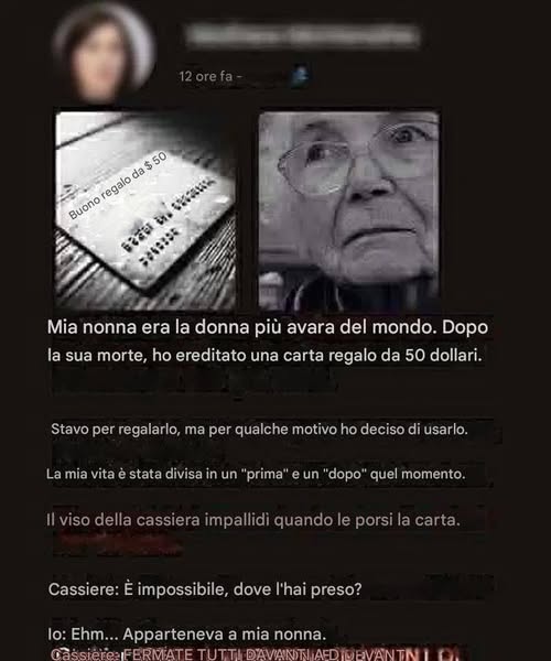 Era la donna più avara del mondo, finché non ho scoperto la verità sulla sua carta regalo