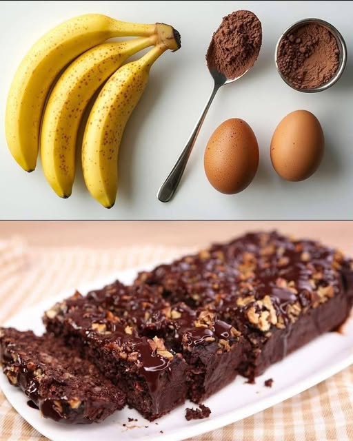 Prendi avena, cacao e banane e prepara questo fantastico dessert! Senza glutine, senza zucchero, senza burro!