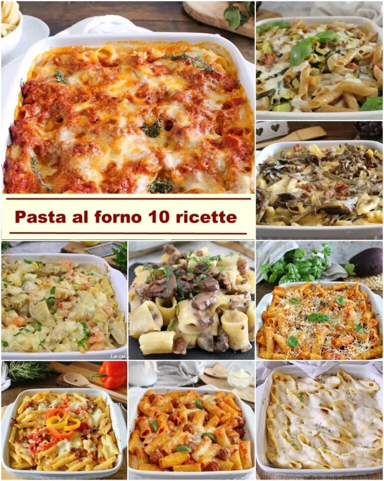Pasta al forno: 10 ricette per celebrare ogni occasione speciale
