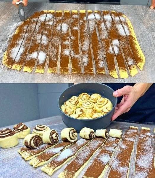 Lumache alla cannella e zucchero pronte in 10 minuti