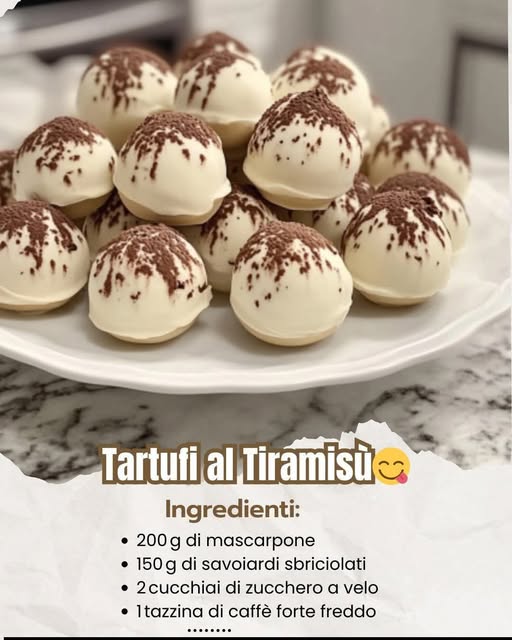 Tartufi al Tiramisù