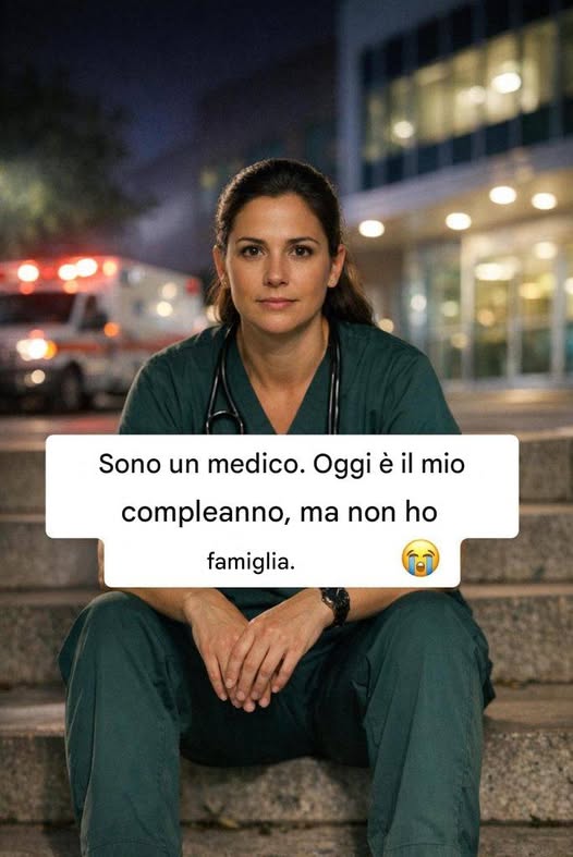 Dopo un altro lungo turno, mi sono seduta sui gradini dell'ospedale per un attimo per riprendere fiato. Dentro, la vita non si ferma: sirene, corridoi, decisioni urgenti, famiglie in attesa di notizie. Fuori, il silenzio è diverso, più pesante. Oggi ho aiutato persone che non conosco nemmeno a tornare a casa. Ho visto abbracci di sollievo e addii commossi. E quando è stato il mio turno di essere ricordata, il mio telefono è morto. Nessun messaggio, nessuna chiamata. Solo lo schermo acceso e notte fonda. Non cerco applausi. Ho scelto questa professione e ne sono orgogliosa. Ma i compleanni mostrano chiaramente cosa manca: a volte ti prendi cura di tutti e, alla fine, non c'è nessuno a cui chiedere se sei tornato a casa sano e salvo. Cosa diresti a qualcuno che festeggia il compleanno da solo oggi?