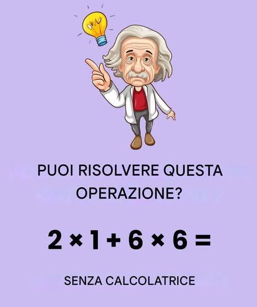 1 su 10 riesce a fare questo calcolo senza calcolatrice… sei pronto per la sfida