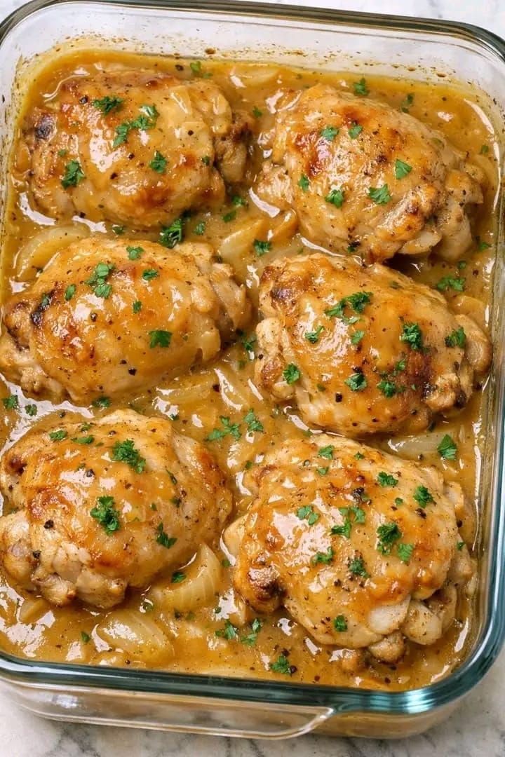 Pollo Cremoso alla Cipolla