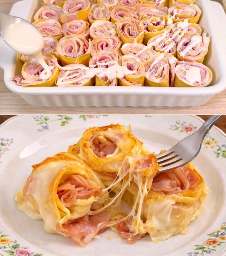 Girelle di Pasta al Forno