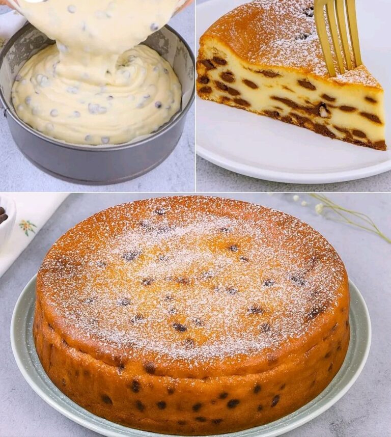 Tortaa Ricotta Gocce di Cioccolato