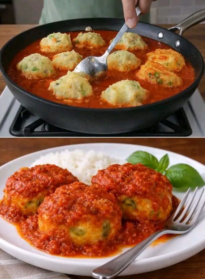 Polpette di Patate Pizzaiola