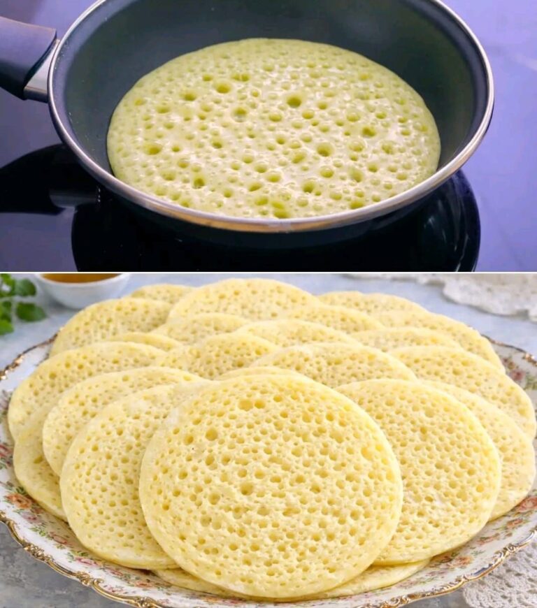 Pancake marocchini ai mille buchi