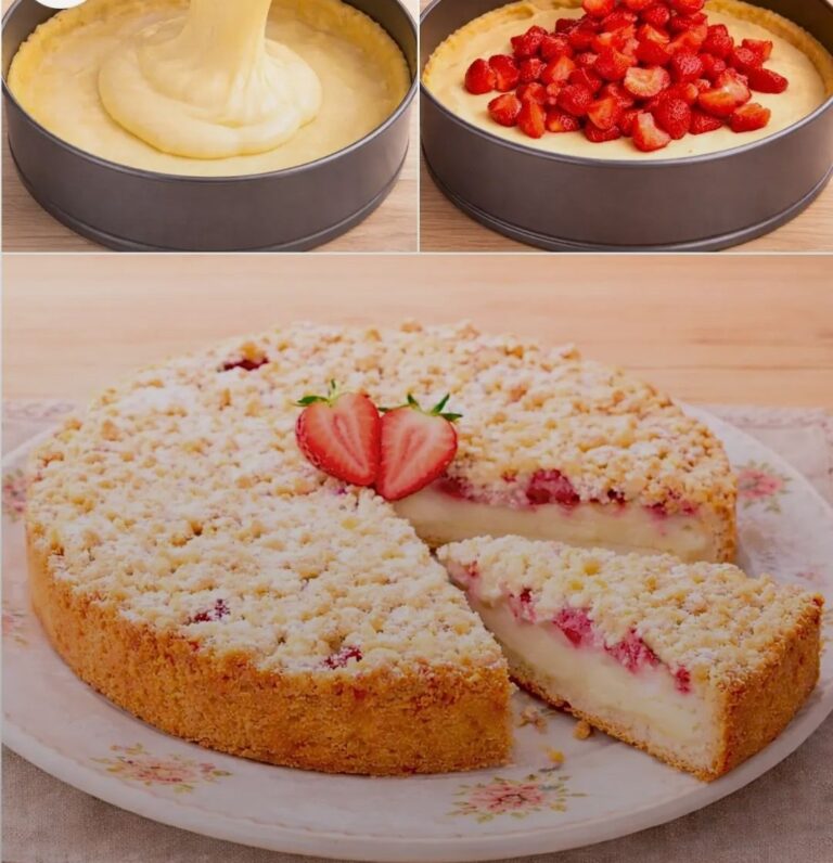 Sbriciolata alle fragole