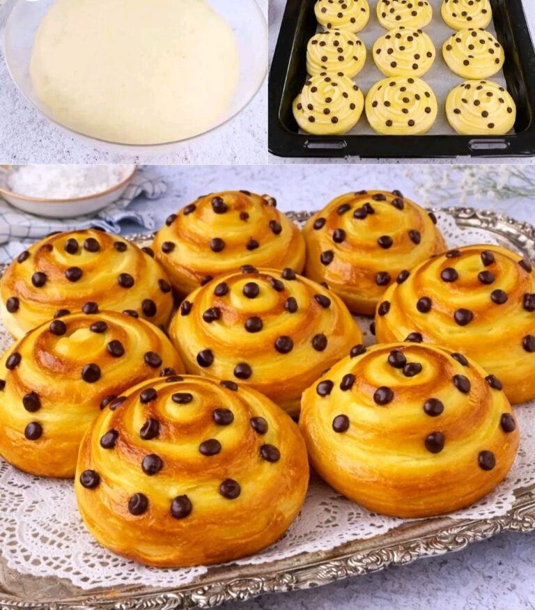Brioche Soffici con Gocce