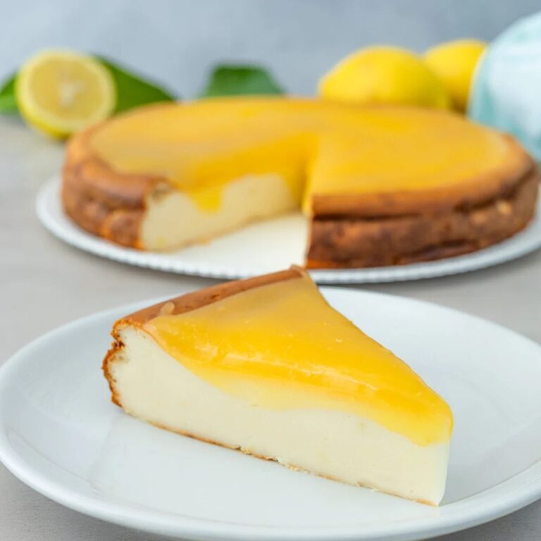 Torta cremosa al limone