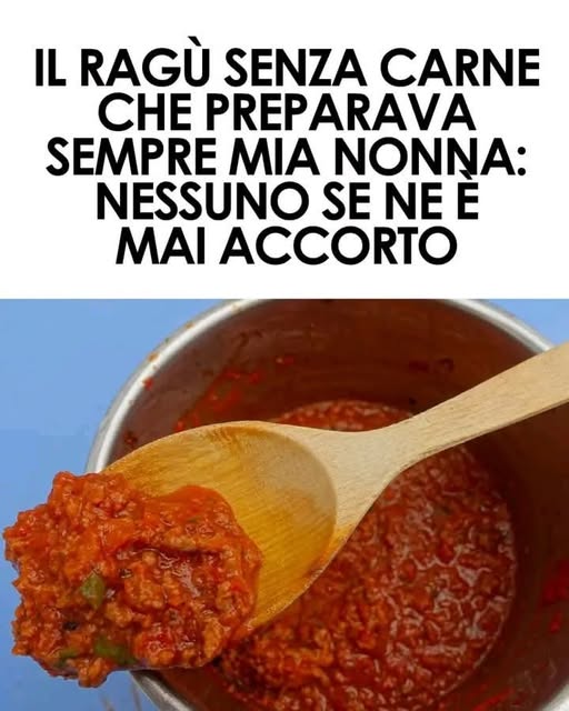 Il Ragù di Nonna Senza Carne
