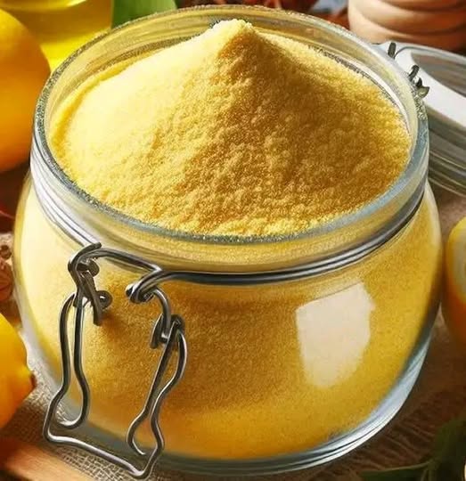 La polvere di limone è un aroma naturale ottenuto