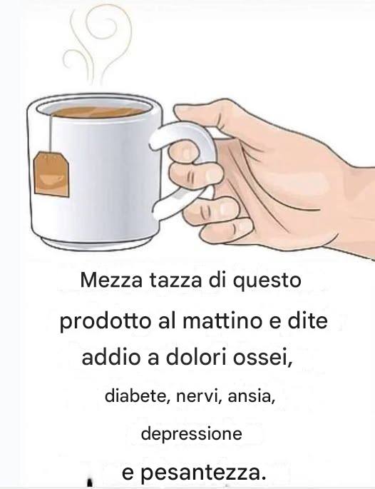 Lo bevo ogni mattina. L'effetto? Sono rimasto sorpreso... 😍👇👇