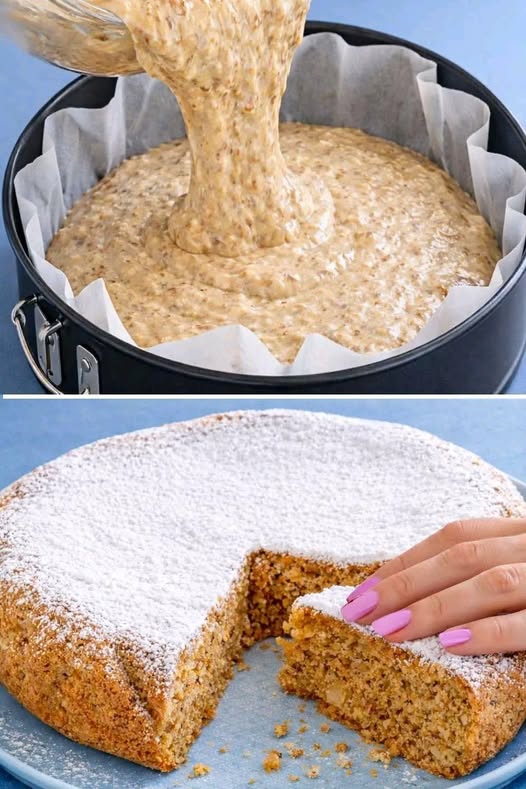 Questa torta alle mandorle è diversa da tutte le altre: niente burro, niente latte, niente olio, così semplice che viene voglia di rifarla subito!