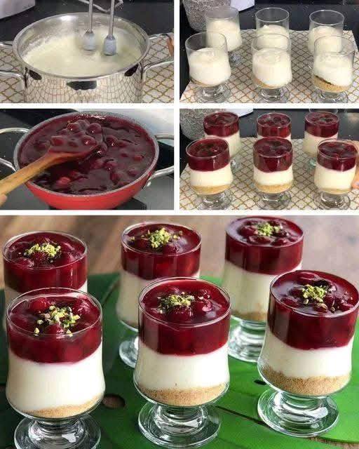 CHEESECAKE AL BICCHIERE PRONTO IN 10 MINUTI