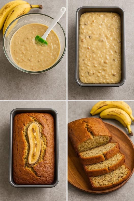 Pane morbido alla banana