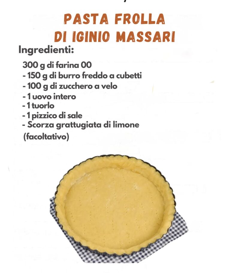 Pasta frolla di Iginio Massari