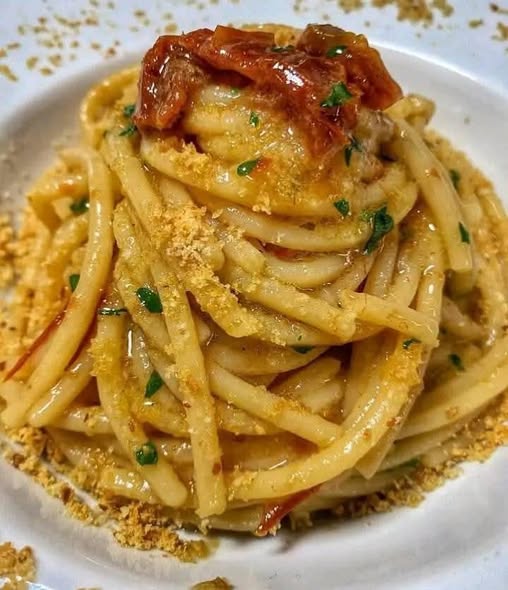 Spaghetti Aglio Olio e Peperoncino Cannavacciuolo