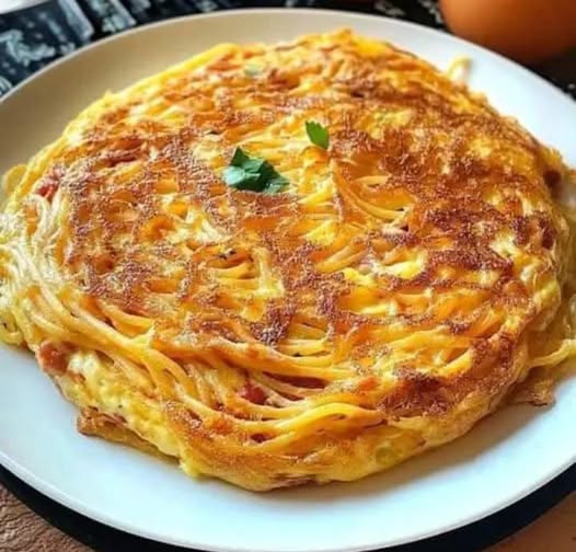 Frittata di Spaghetti alla Napoletana