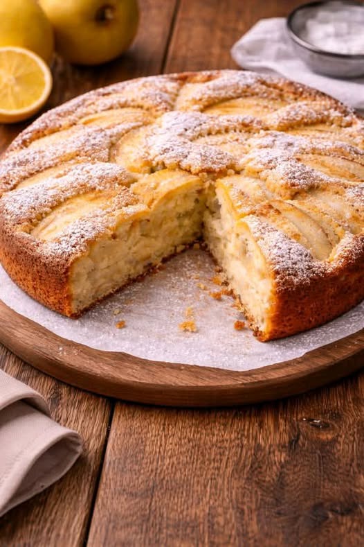 Torta di mele senza burro