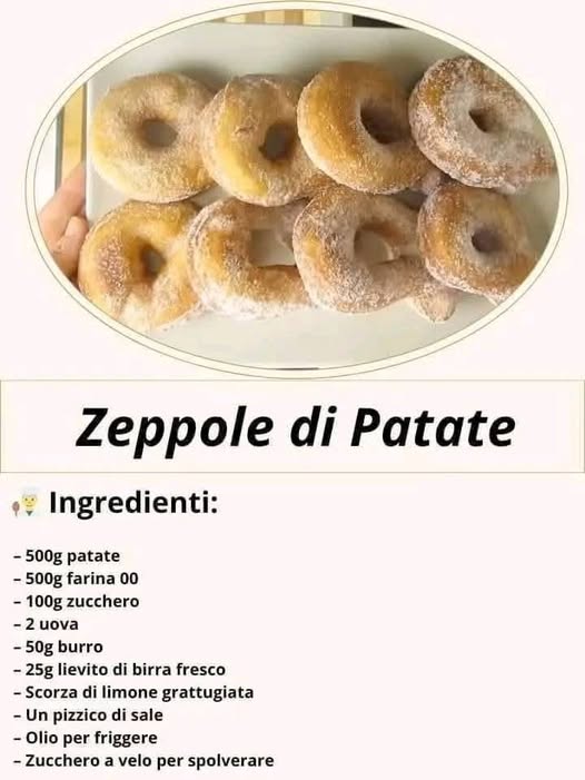 Zeppole di Patate Sofficissime