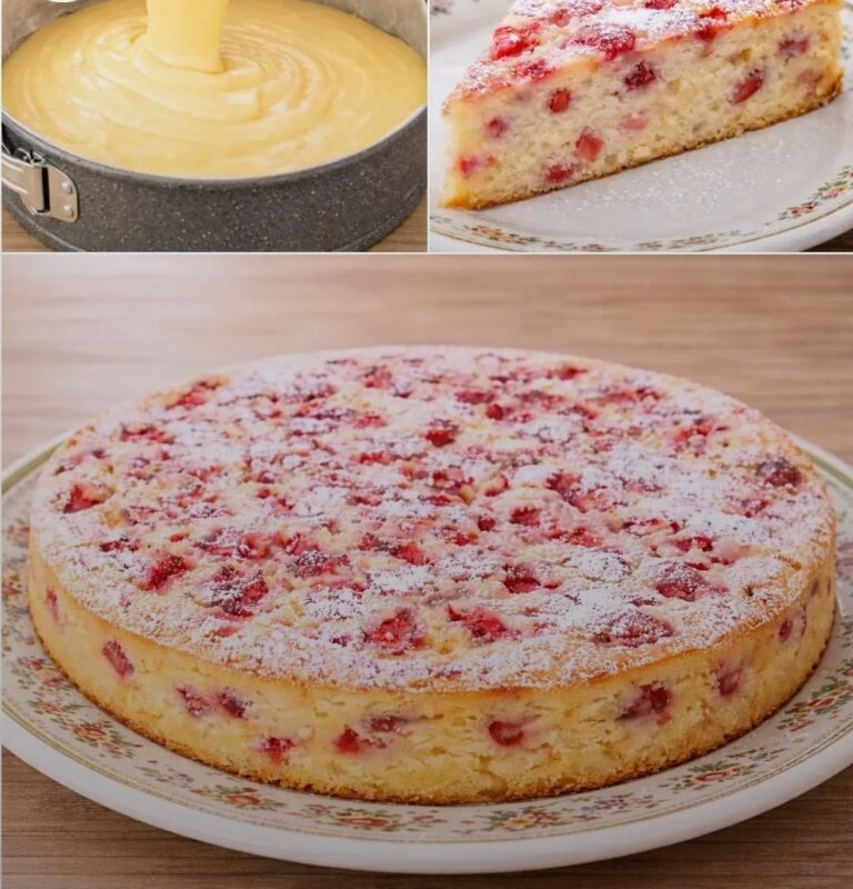 Torta ricotta e fragole: la ricetta del dolce delizioso  continua su: httpTorta ricotta e fragole: la ricetta del dolce delizioso