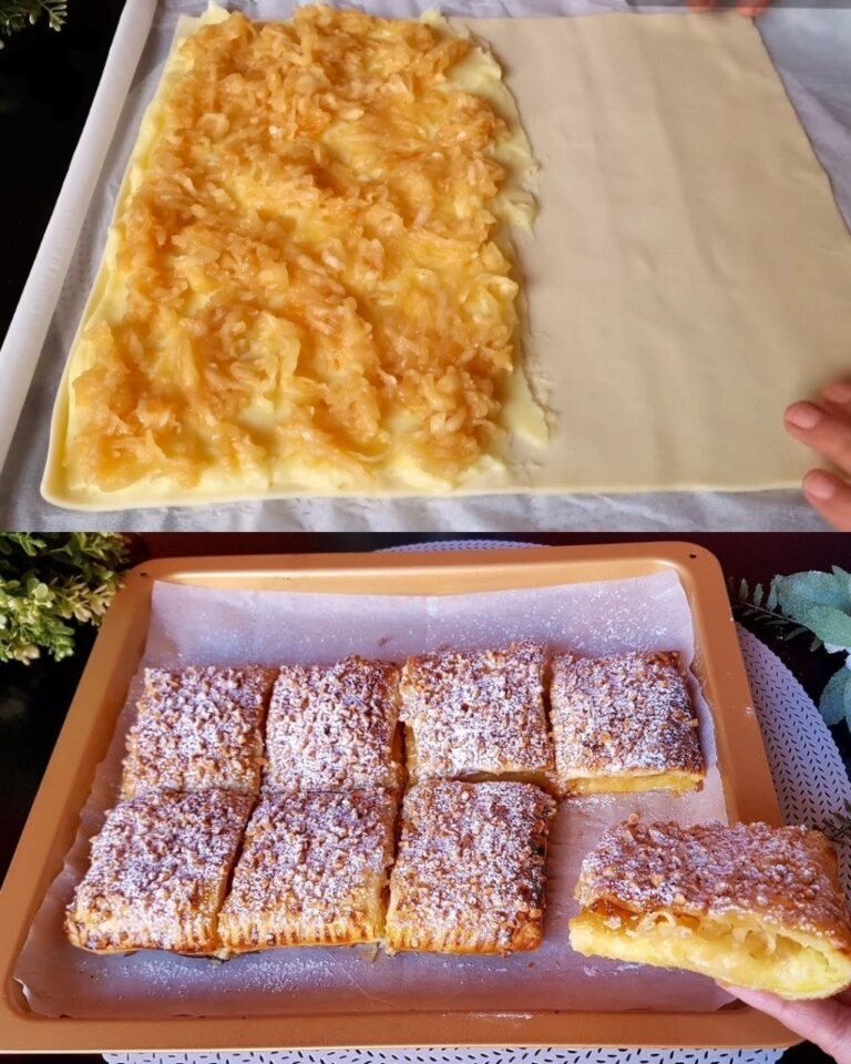 Grattugiate 2 mele e preparate questo dessert in 5 minuti! Rimarrete stupiti! Super gustoso. Dessert facili.