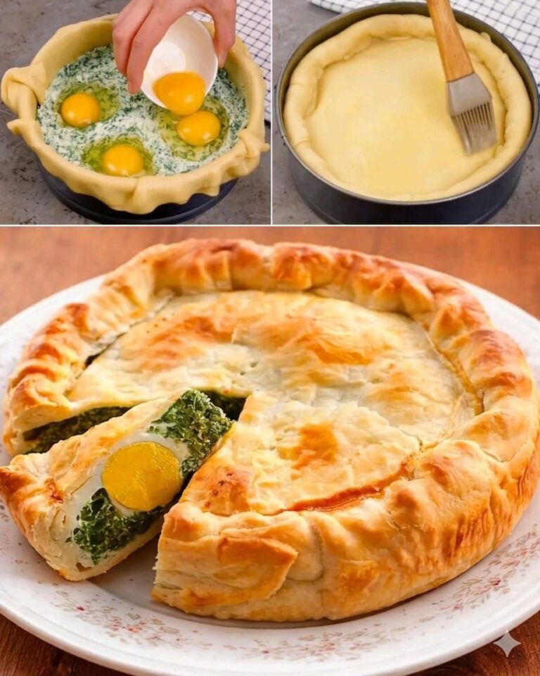 🥬🥧 Torta Pasqualina ligure (tradizionale e scenografica 😍)
